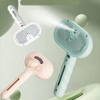 Kedi ve Köpekler için Spreyli Fırça _ Masaj ve Tüy Alma